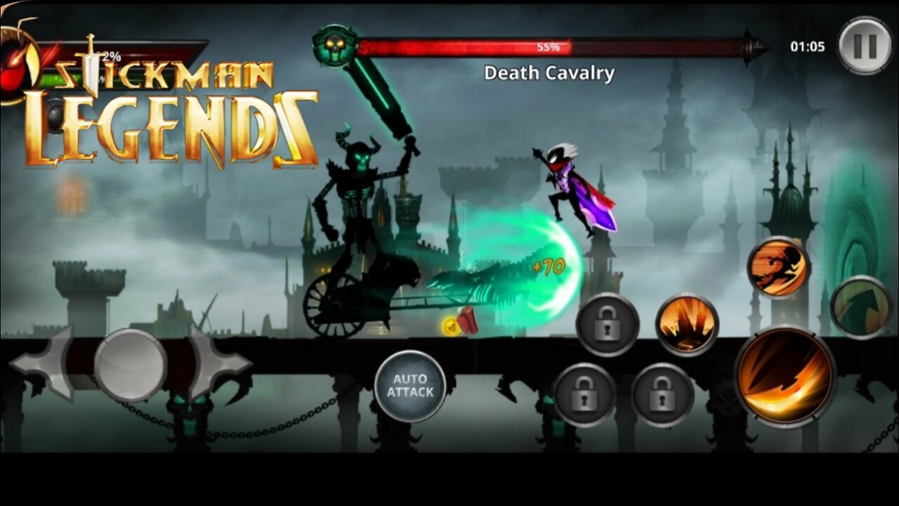 Stickman Legends - Gameplay Walkthrough (Android iOS ) Part - 15 Bettal Cavalry