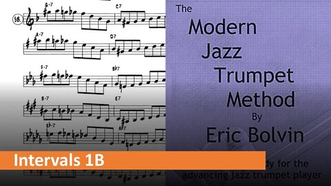 The Modern Jazz Trumpet Method - [Intervals] 1B