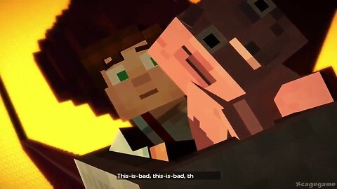 The Kid LAROI Justin Bieber STAY minecraft story mode edit