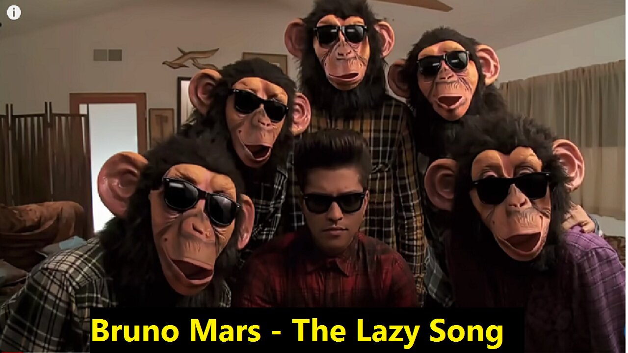 Bruno Mars - The Lazy Song (Official Music Video)