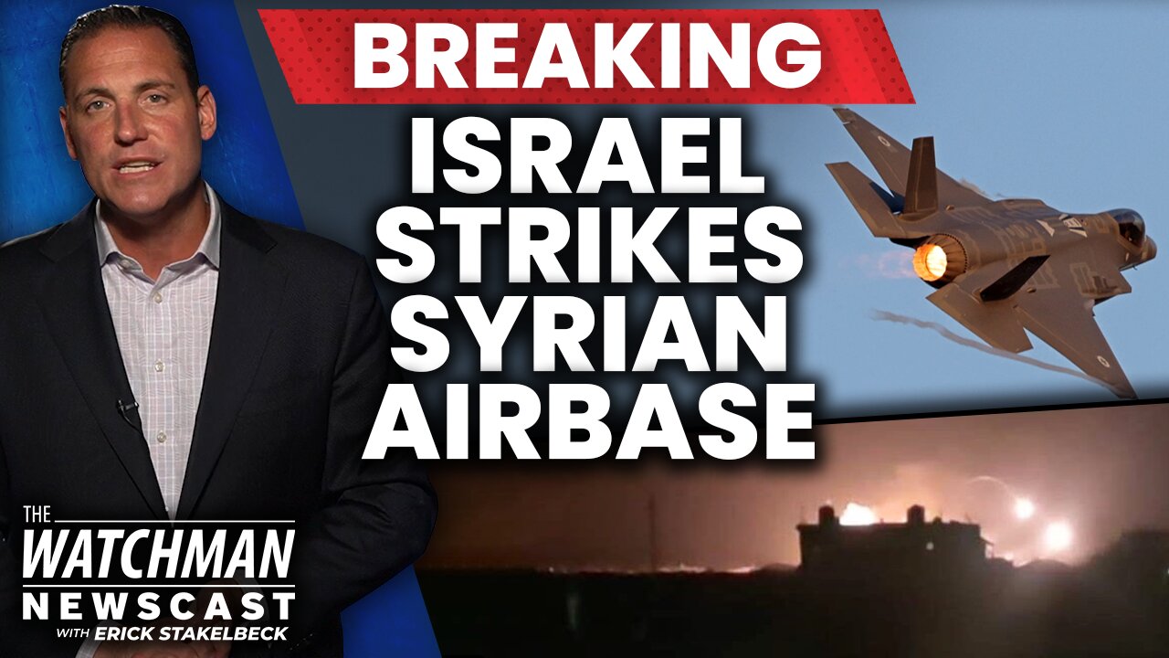 Israel AIRSTRIKE Hits Syria Airbase; Iran Hypersonic Missile Threatens Tel Aviv? | Watchman Newscast