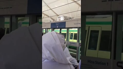 Mina Train Station | #hajj #mina #train