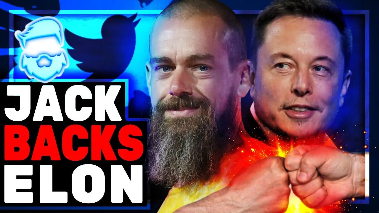 Elon Musk Has Jack Dorsey GUSHING Support Of His Purchase Of Twitter & The Media Is Losing It's Mind