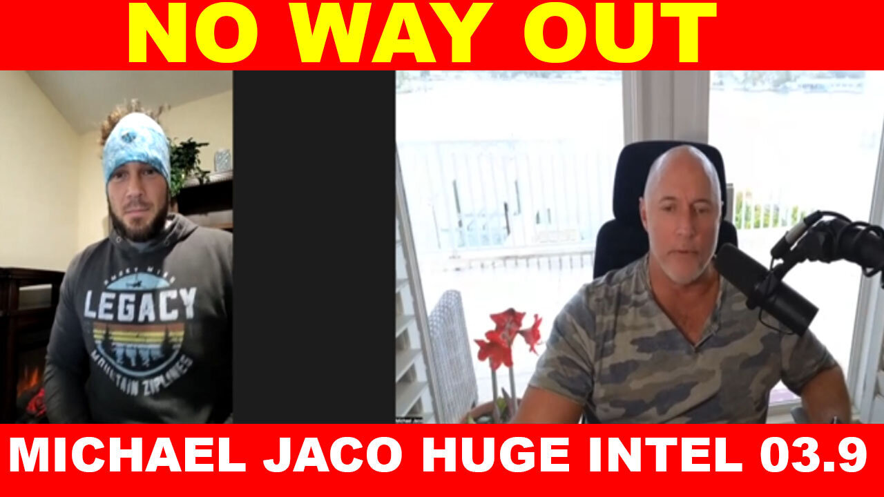 Michael Jaco Huge Intel 03.09.24 : Around Addiction and Homelessness