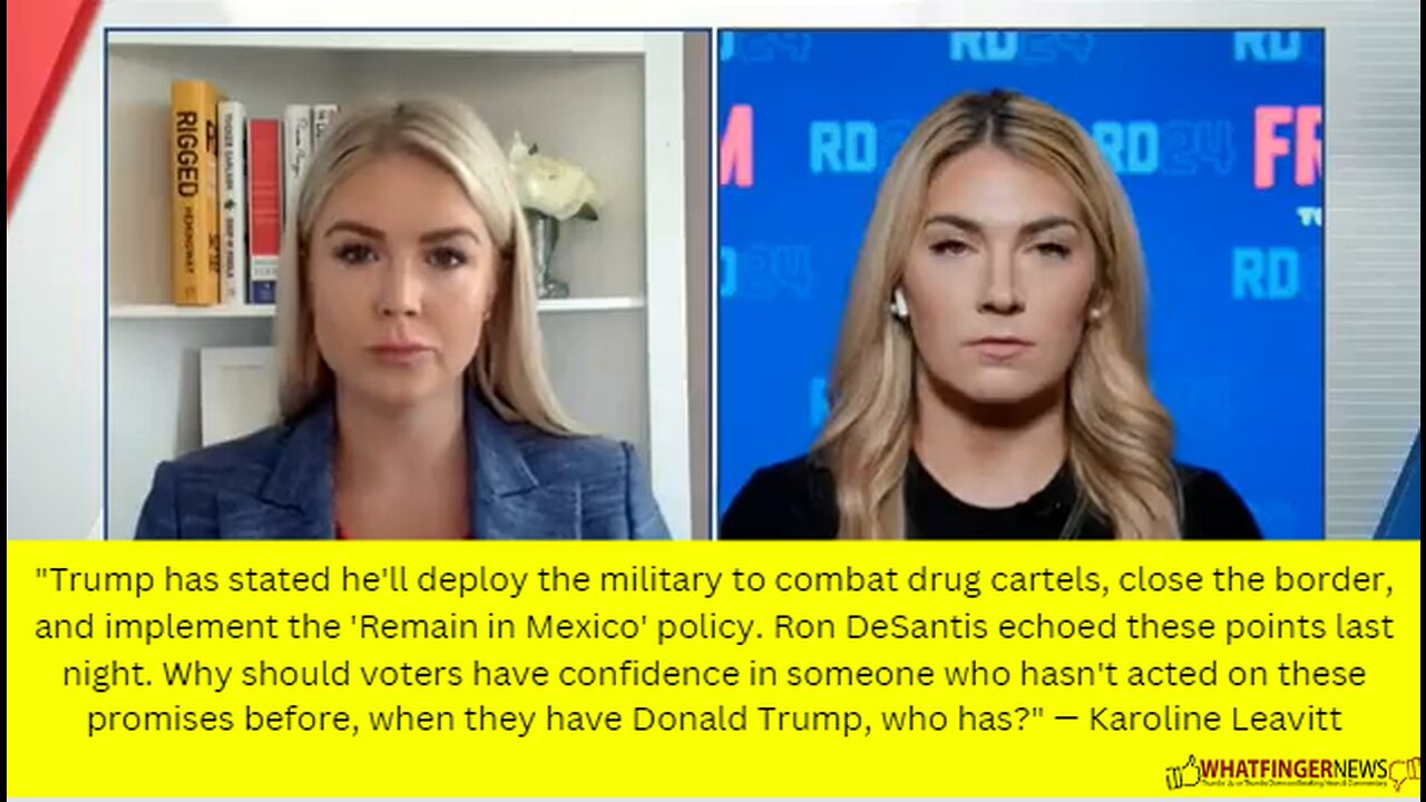 "Trump has stated he'll deploy the military to combat drug cartels, close the border, and implement