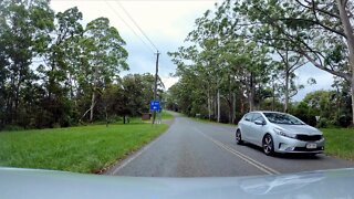 Main Western Road Drive on Mount Tamborine