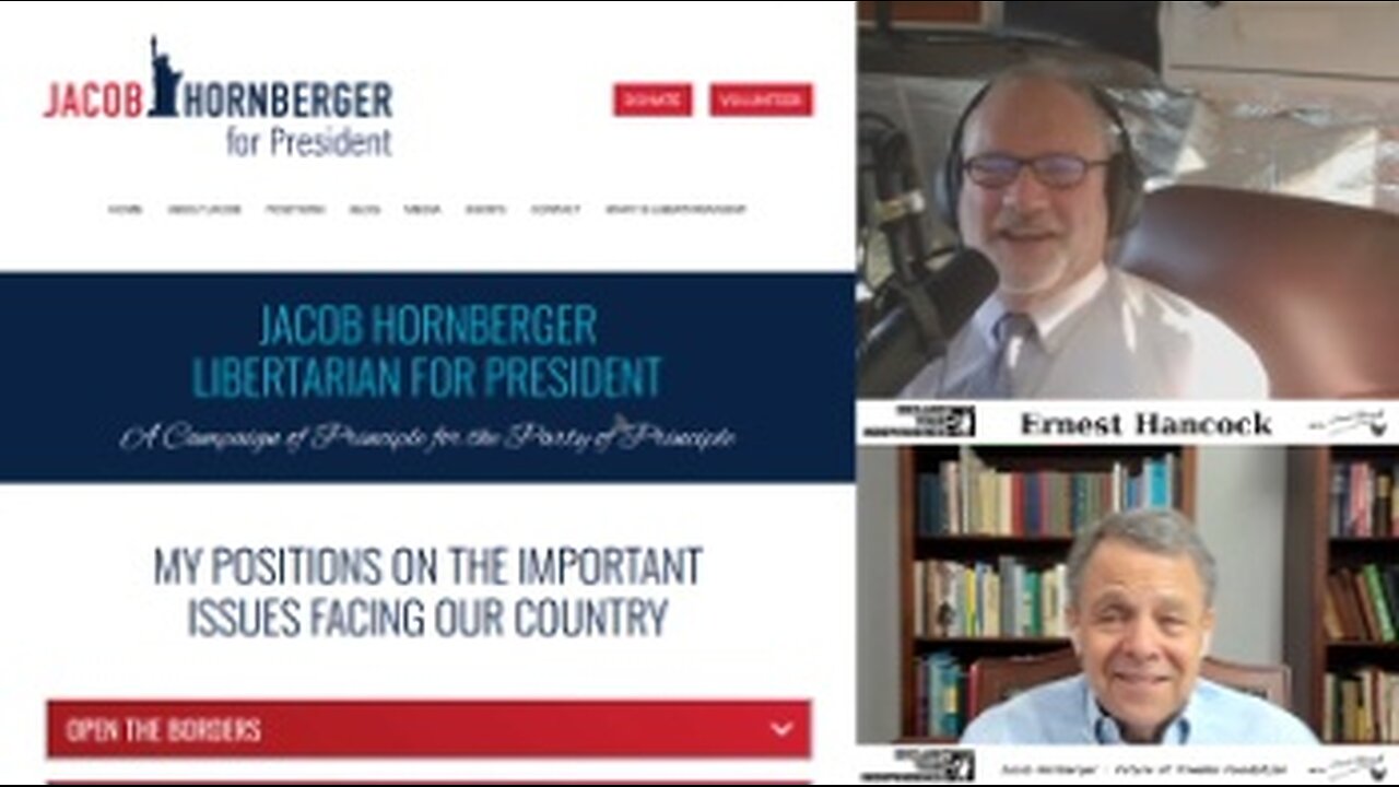 2024-02-28 Jacob Hornberger - Libertarian for POTUS