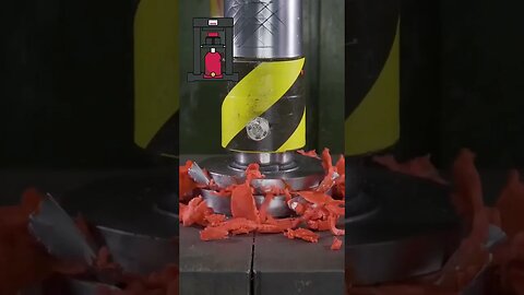 Crushing Golden Candy with 150 ton Hydraulic Press #hydraulicpress #crushing #satisfying #asmr