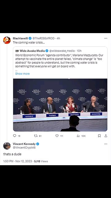 WEF: The coming water crisis.