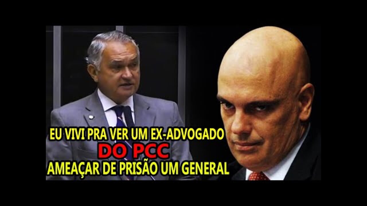 General chega metendo os pés no STF e desafia Alexandre de Moraes "vai prender também xande?"