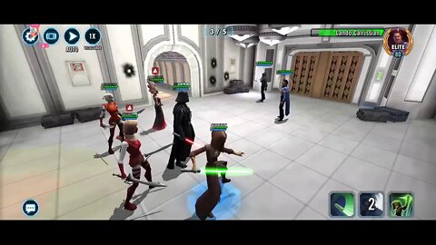 STAR WARS GALAXY OF HEROES | Batalha do lado sombrio da força