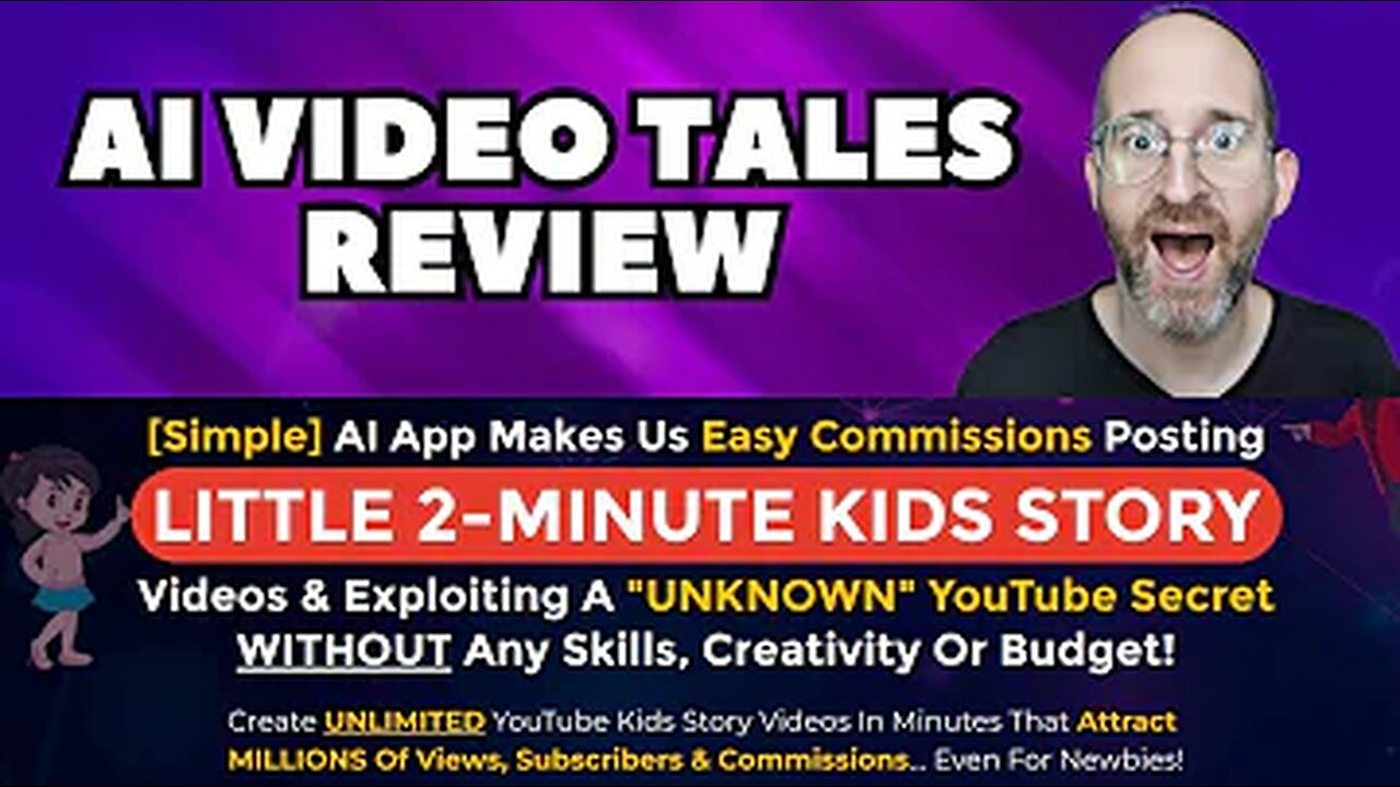 Ai Video Tales Review ✅ Unleash unlimited YouTube Kids Story videos in minutes.