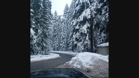 Ανεβαίνοντας στο Borovets (Боровец) προς Φιλιππούπολη