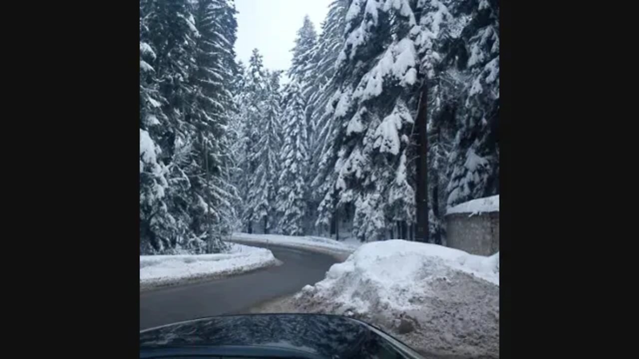 Ανεβαίνοντας στο Borovets (Боровец) προς Φιλιππούπολη