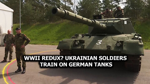 WWII Redux? Ukrainian Soldiers Train on German Tanks