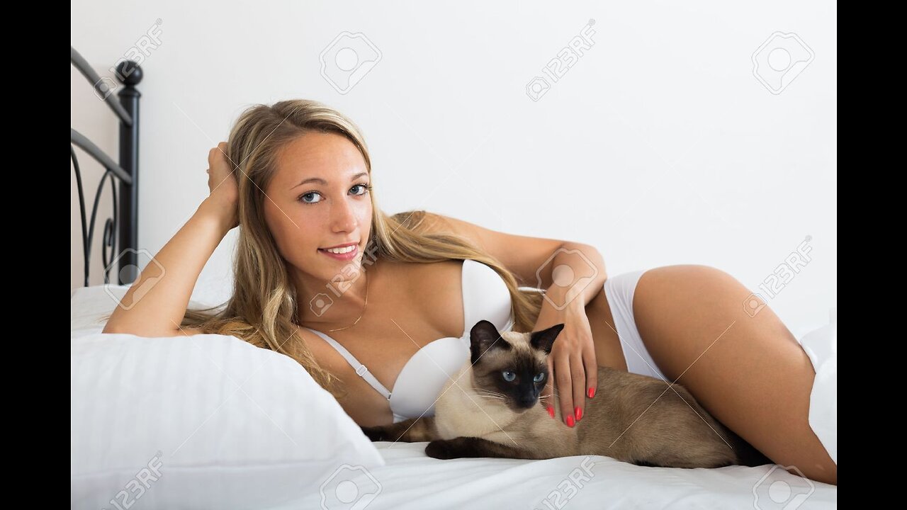 Cat romance 😍 hot girls 🥵🔥