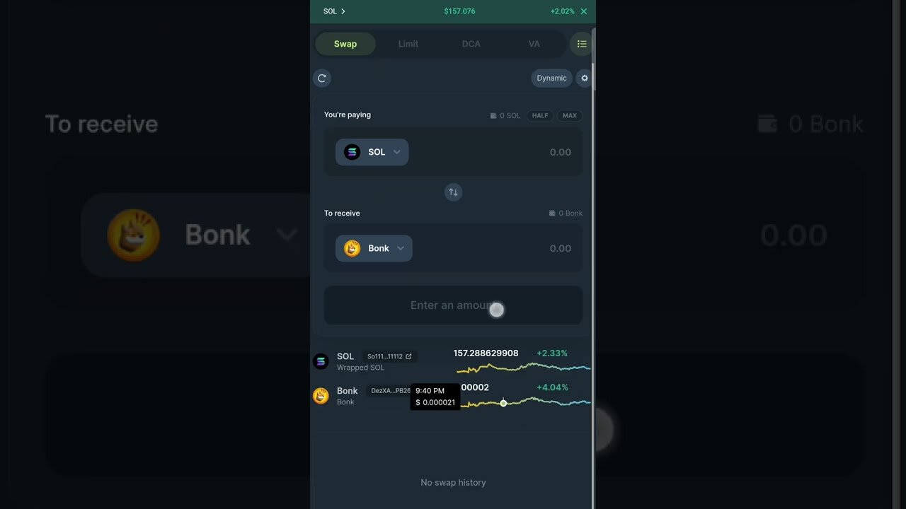 Simple way to use Jupiter Dex on solana.