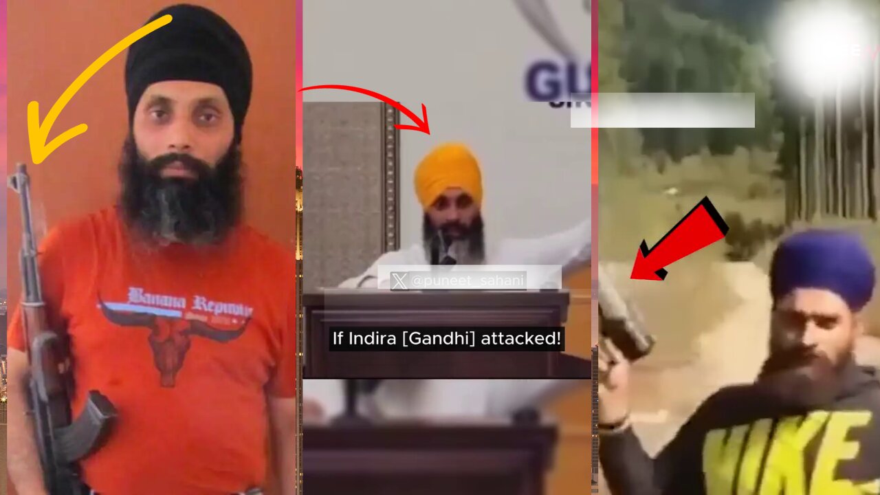 Justin Trudeau in trouble - Dead Hardeep Nijjar was caught on tape praising Indira Gandhi Killing