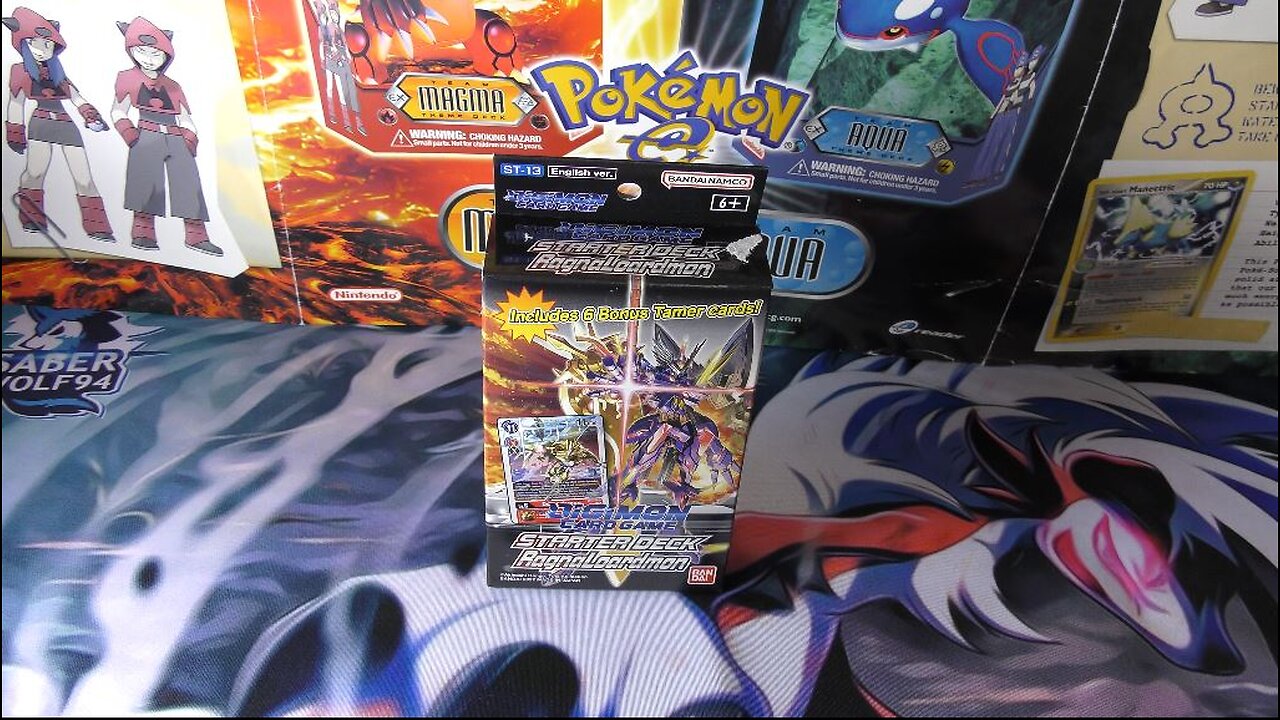 Digimon RagnaLoardmon Starter Deck Opening!!