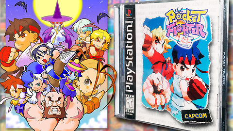 GAMEEXTV - retroautopsia de POCKET FIGHTER para el PLAYSTATION