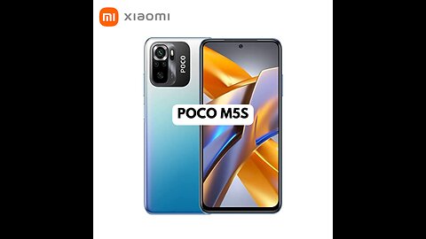 Xiaomi Pocophone Poco M5S Blue in 360º no edits!