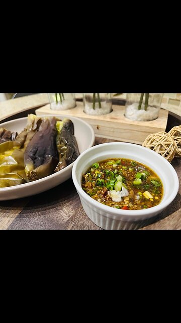 Eggplant in Spicy Dipping Sauce 蘸水茄子