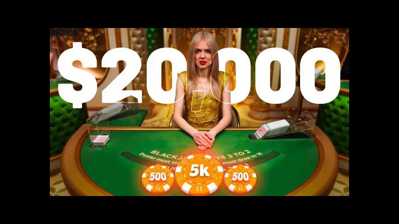 INSANE $20,000 Private Table Blackjack Session...