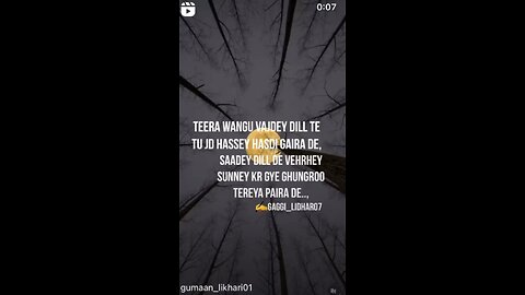 Punjabi shayri