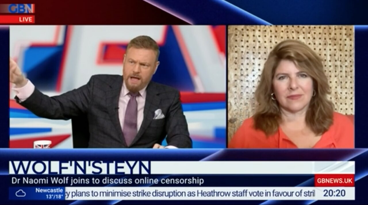 Mark Steyn of GB News with Naomi Wolf - Vaccine Injury Scandal