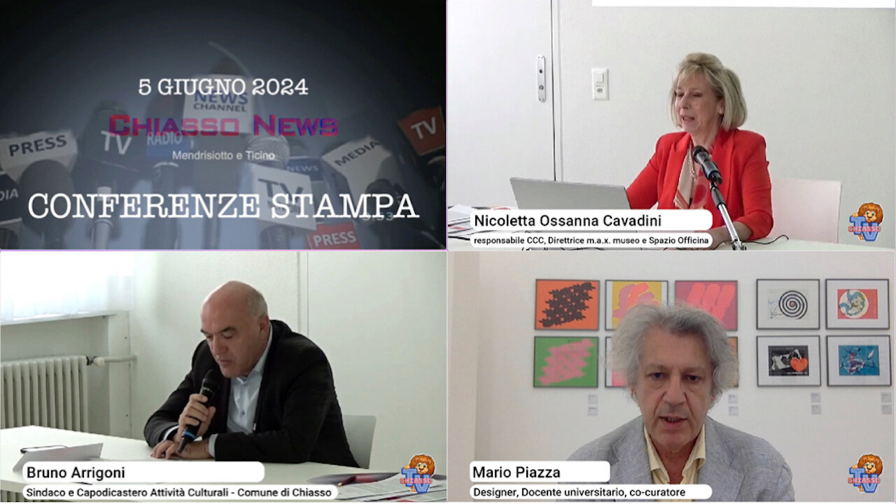 Conferenza stampa - apertura CIAG, Centro Internazionale d’Arte e Grafica a Chiasso