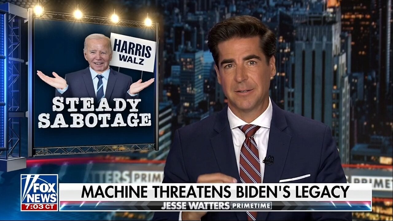 Watters: How Is Biden Still Allowed Near Cameras?