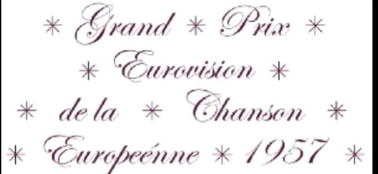 Eurovision 1957 but only the runner ups from the national finals won