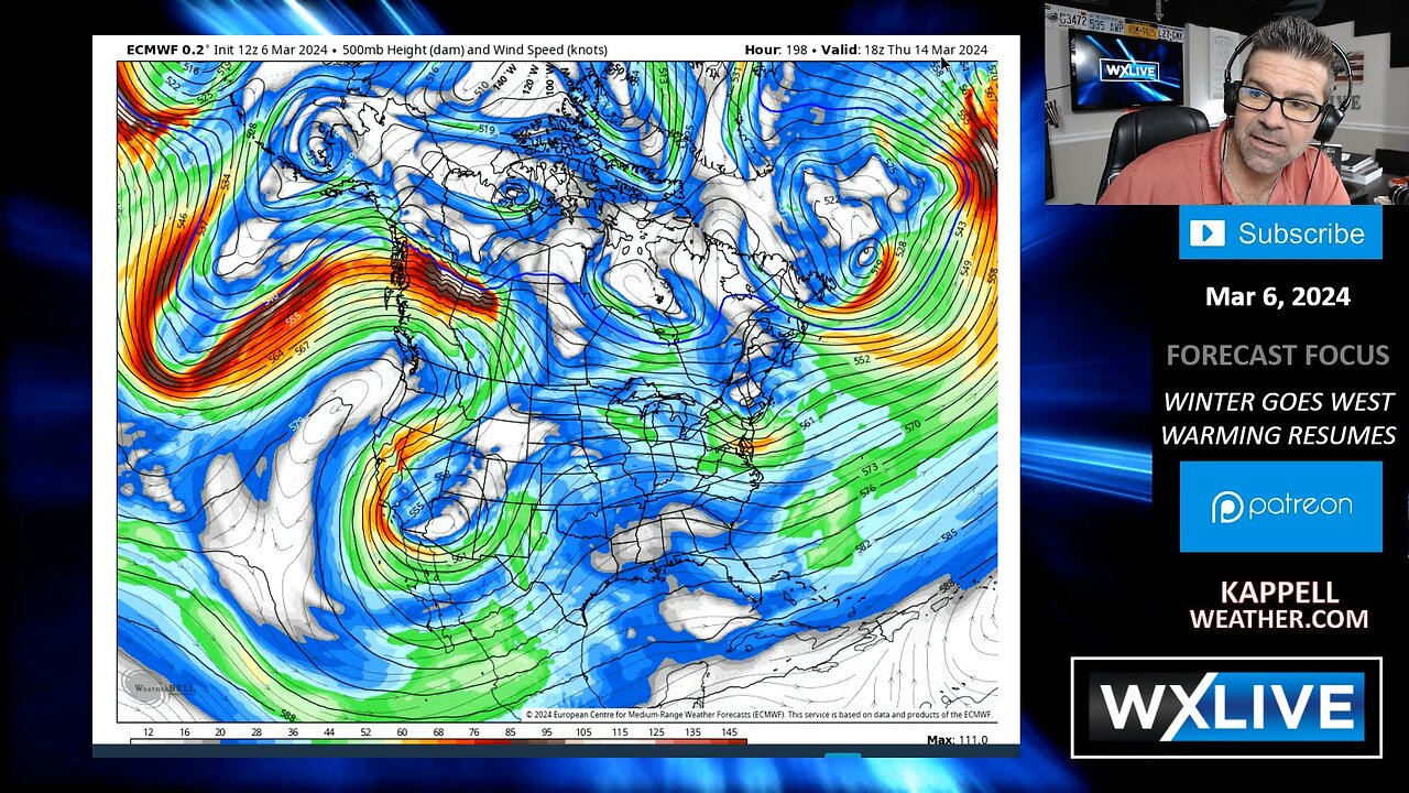 UTLOOK: Flood & severe potential. Long range trending colder..