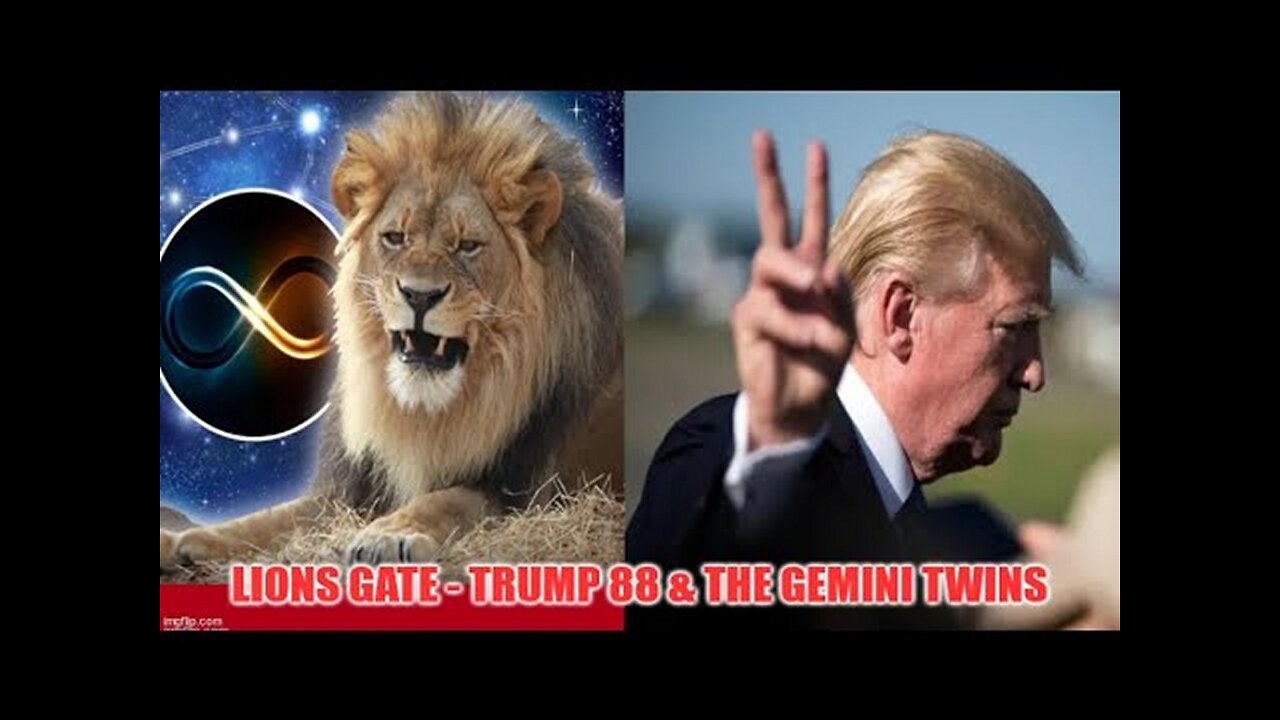 SMHP: Lions Gate Trump 88 And The Gemini Twins In Our Scripted Reality! [26.08.2023]