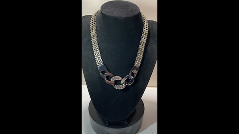 Mini-Vlog: Stop & Shop! Women’s Fashion Jewelry - 15” Sparkling Looped Chain Necklace