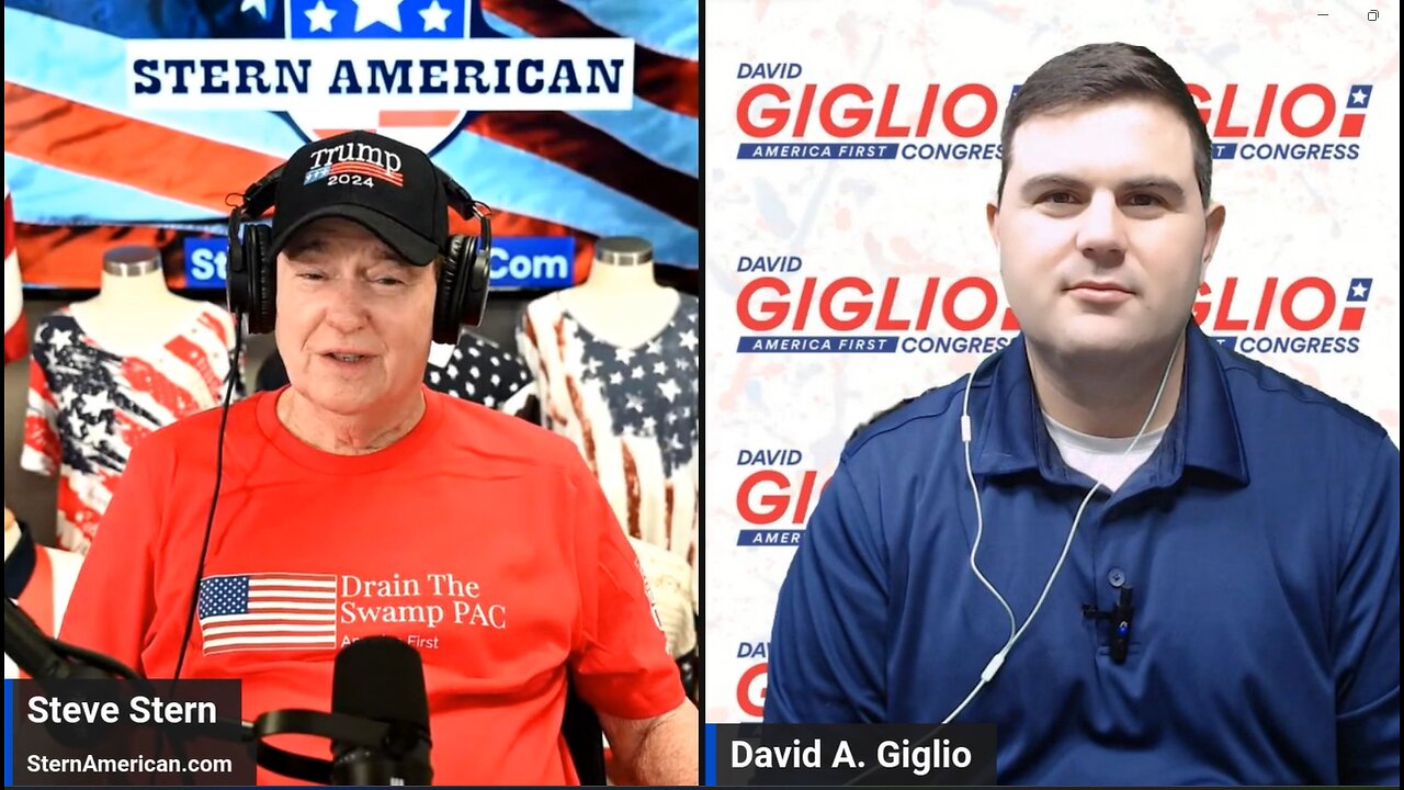 The Stern American Show - Steve Stern with David Giglio, Candidate for US Congress CA District 20