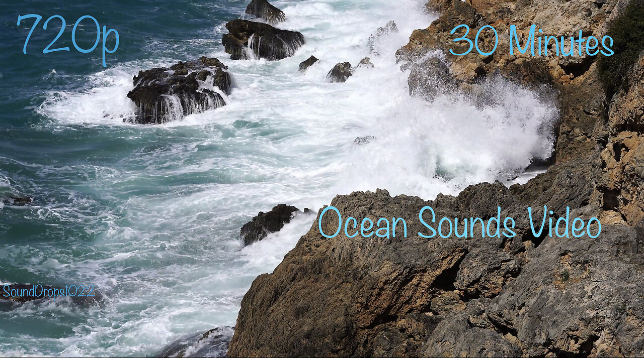 Enjoy 30 Minutes Of Ocean Sounds Video