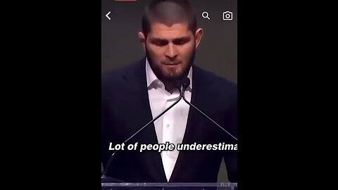 Khabib 💪🏻🫡 powerful speech