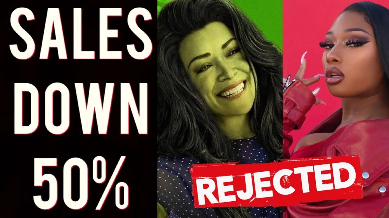 She-Hulk is another Phase 4 REJECT! Marvel merchandise down 50% thanks to W0KE push!