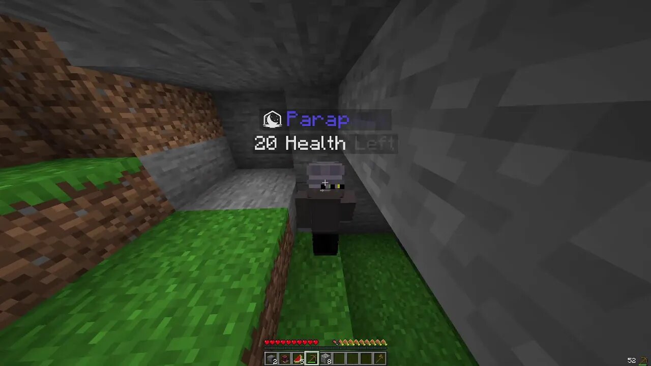 playing in minecraft event but i suck