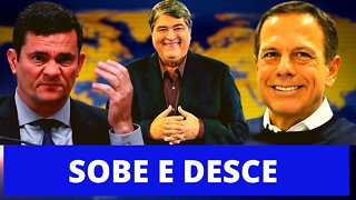 💥 DÓRIA DESISTE DE SER PRESIDENTE, DATENA SOBE DIMINUINDO AINDA MAIS MORO E AGORA BRASIL?