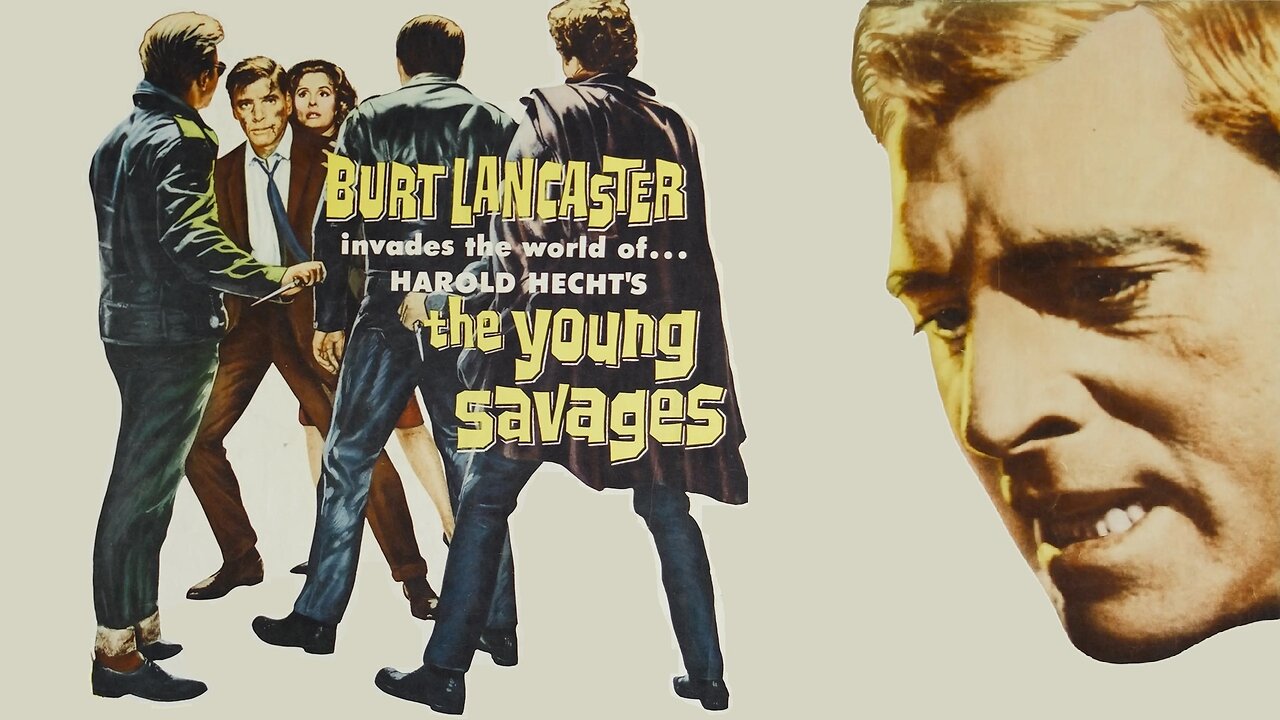 The Young Savages (1961) Burt Lancaster, Telly Savalas, Dina Merrill