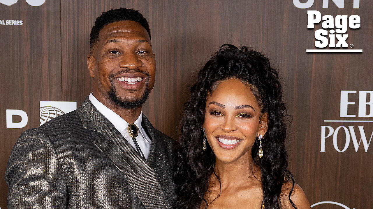 Meagan Good engaged to Jonathan Majors and supports him at assault trial