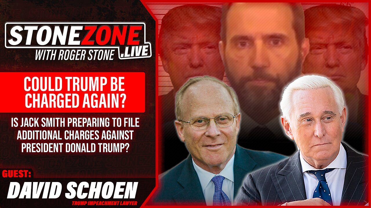 Will Jack Smith File New Charges Against Trump? Roger Stone w/ Trump Impeachment Lawyer David Schoen