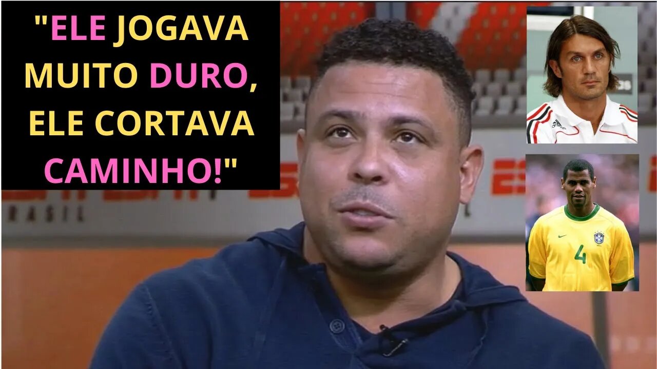 RONALDO FENÔMENO RESPONDE QUEM FOI O ZAGUEIRO MAIS DESLEAL QUE JÁ ENFRENTOU