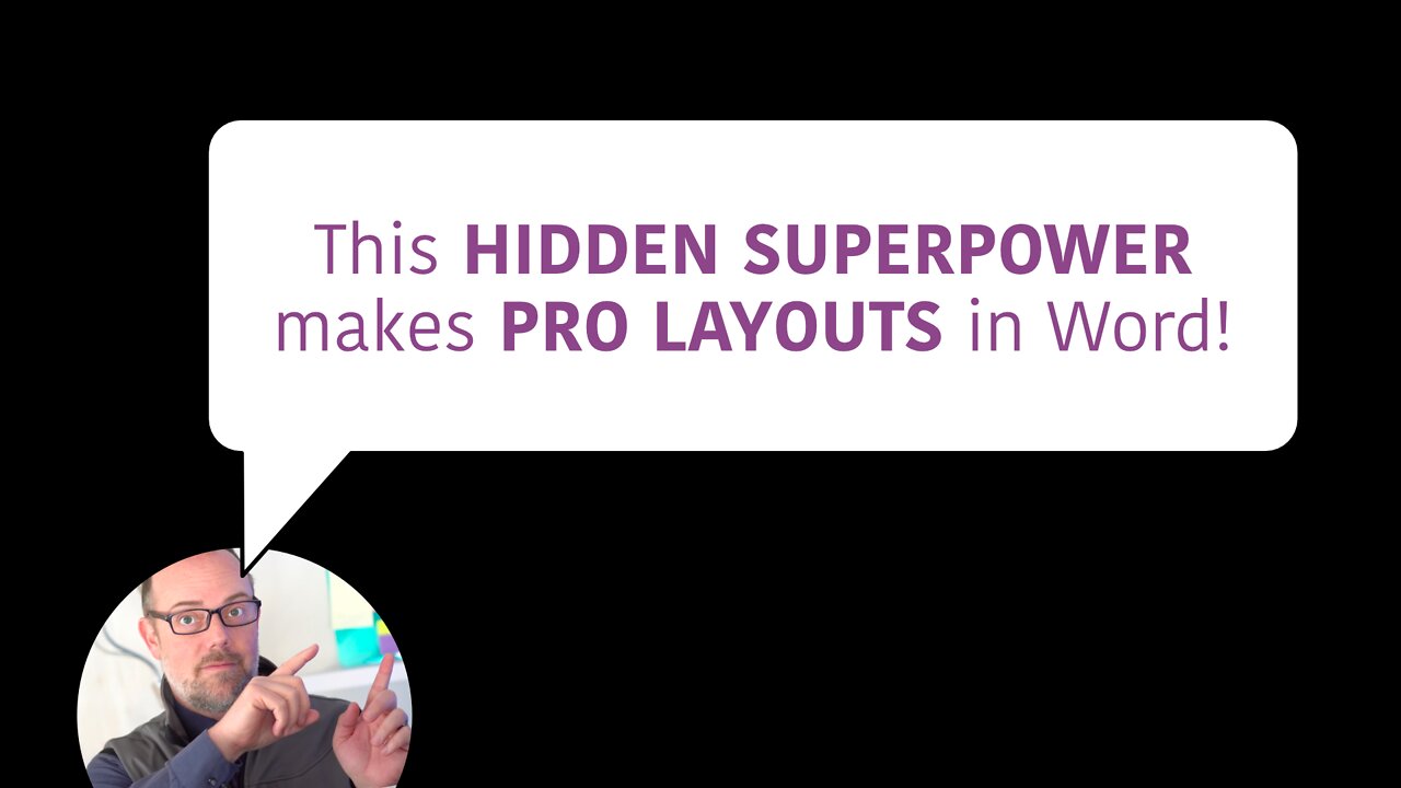 This HIDDEN SUPERPOWER makes anyone look like a pro in Word!