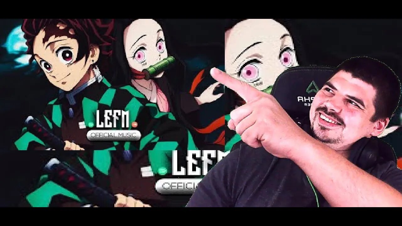 React Tanjiro e Nezuko 🌊🌺 Kimetsu no Yaiba Eu Vou Lutar Feat. Saah LEFM ♪ - Melhor do mundo