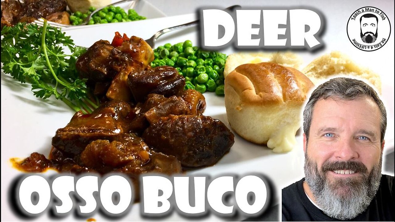 Venison Recipe | Osso Buco & Braised Deer Shanks in Cast Iron Dutch Oven | Cooking Deer Meat