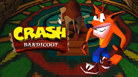 CRASH BANDICOOT 1 (PS1) #2 - Boulders, Upstream, Papu Papu, Rolling Stones & Hog Wild (PT-BR)