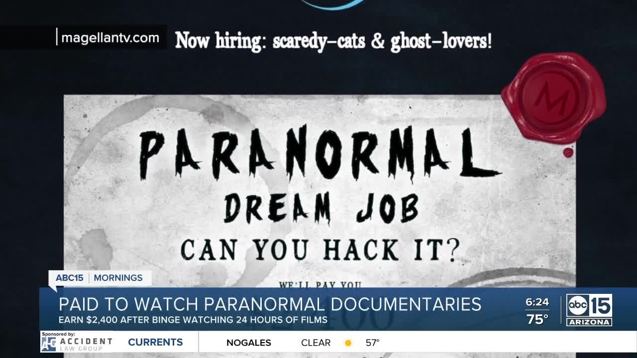 The BULLetin Board: Get paid to watch paranormal documentaries